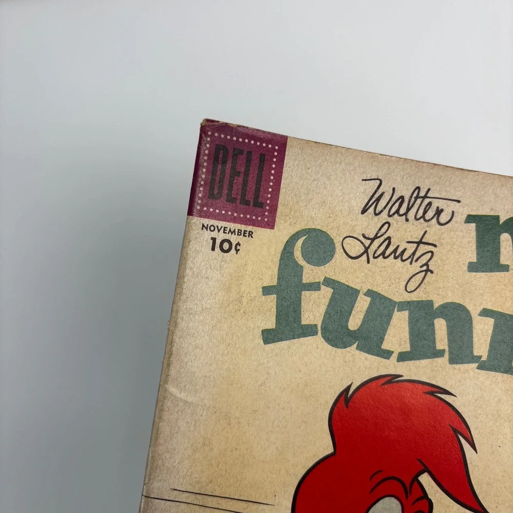 Walter Lantz New Funnies Comic Book November‎ 1950s Woody Woodpecker Andy Panda